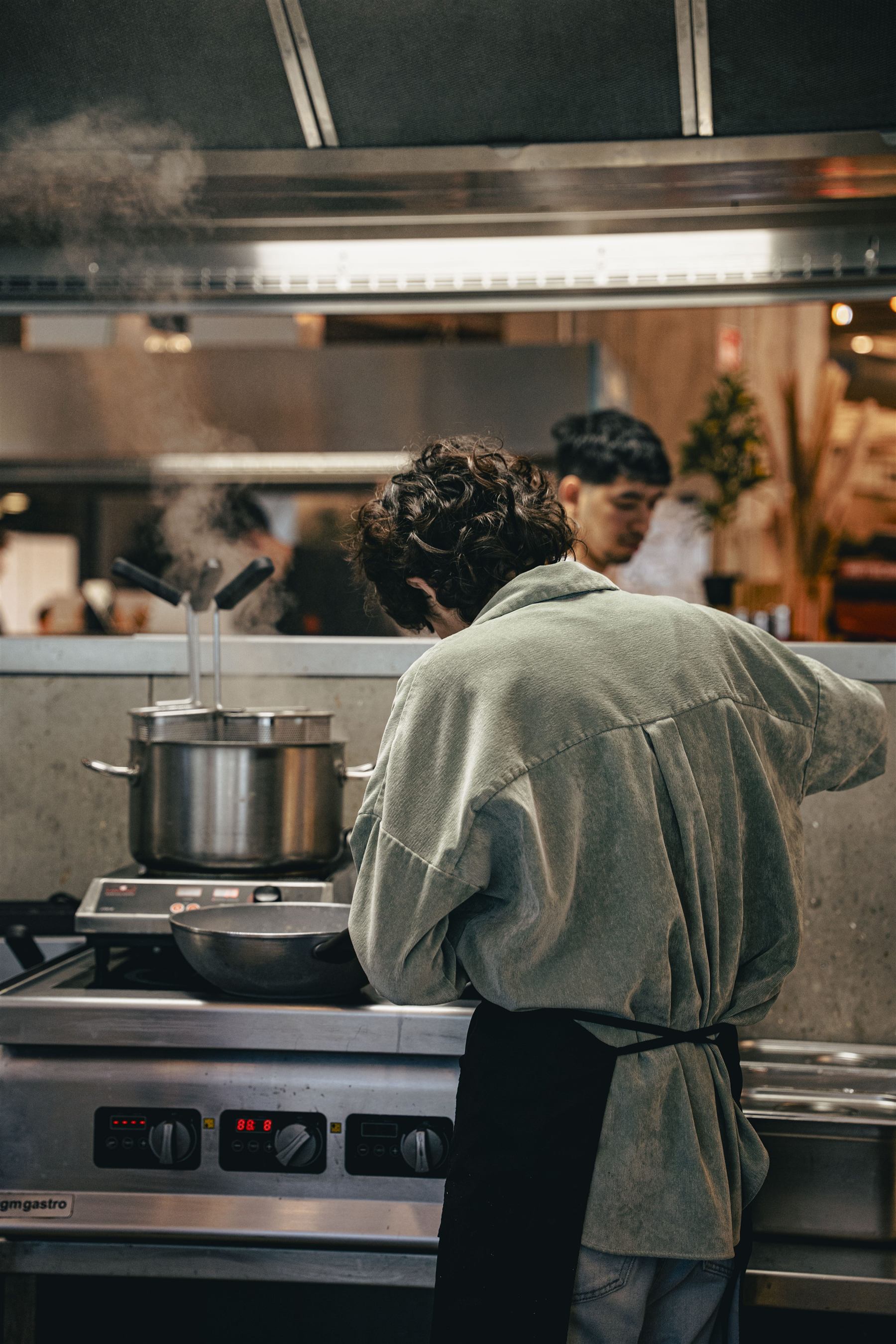 Cuisine ouverte en activité au FOX Food Market