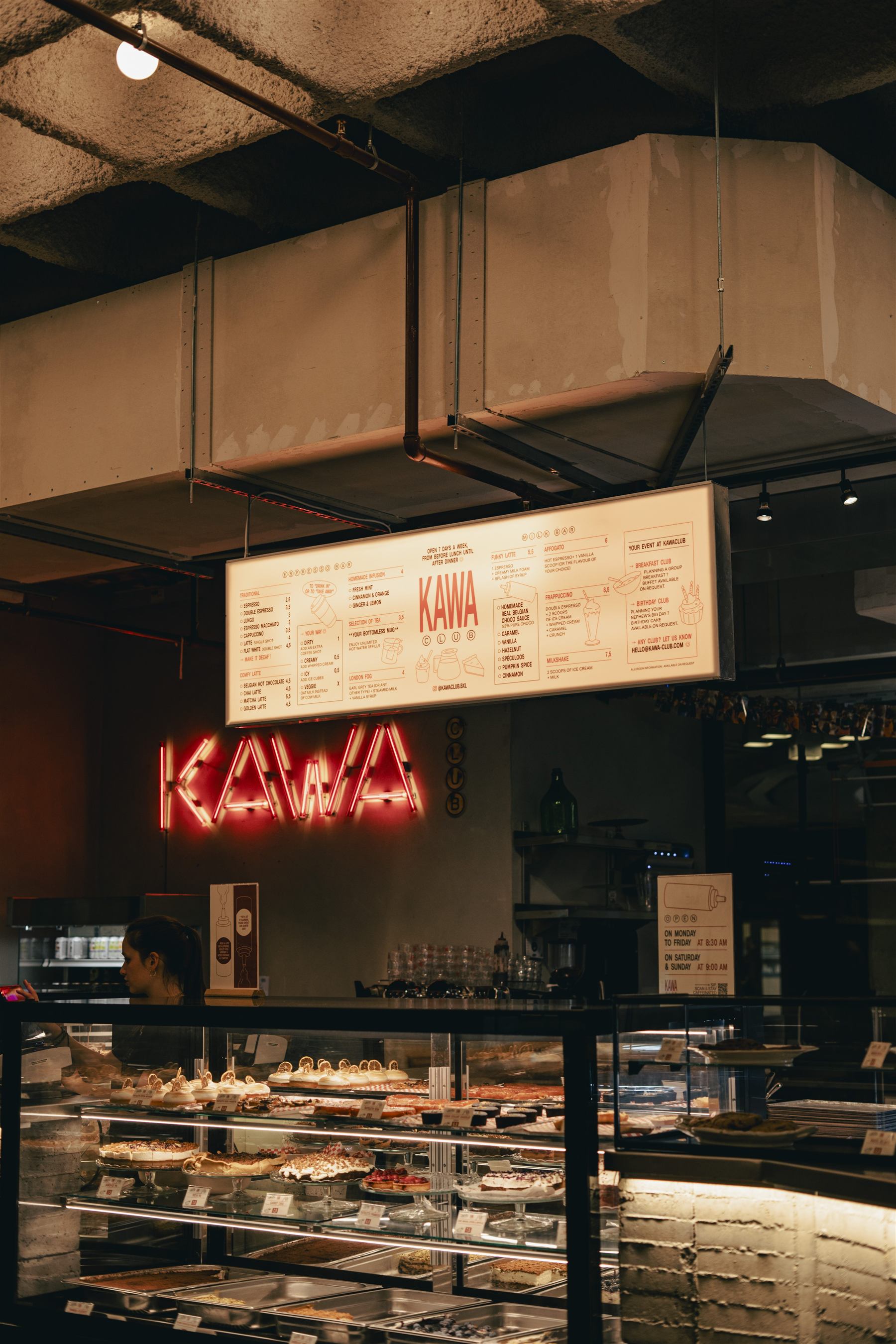 Comptoir professionnel au FOX Food Market