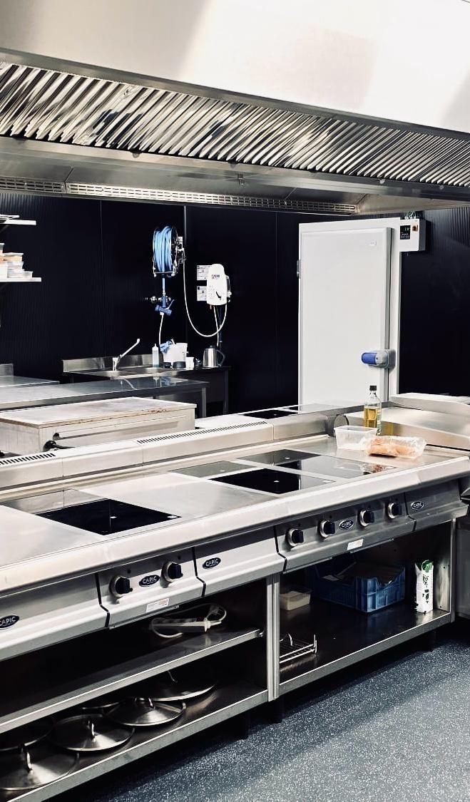 Ligne de cuisson et extraction de la cuisine Josaphat