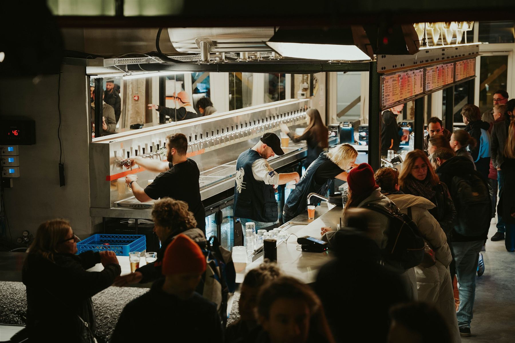 Espace de service du projet Ratz en activité