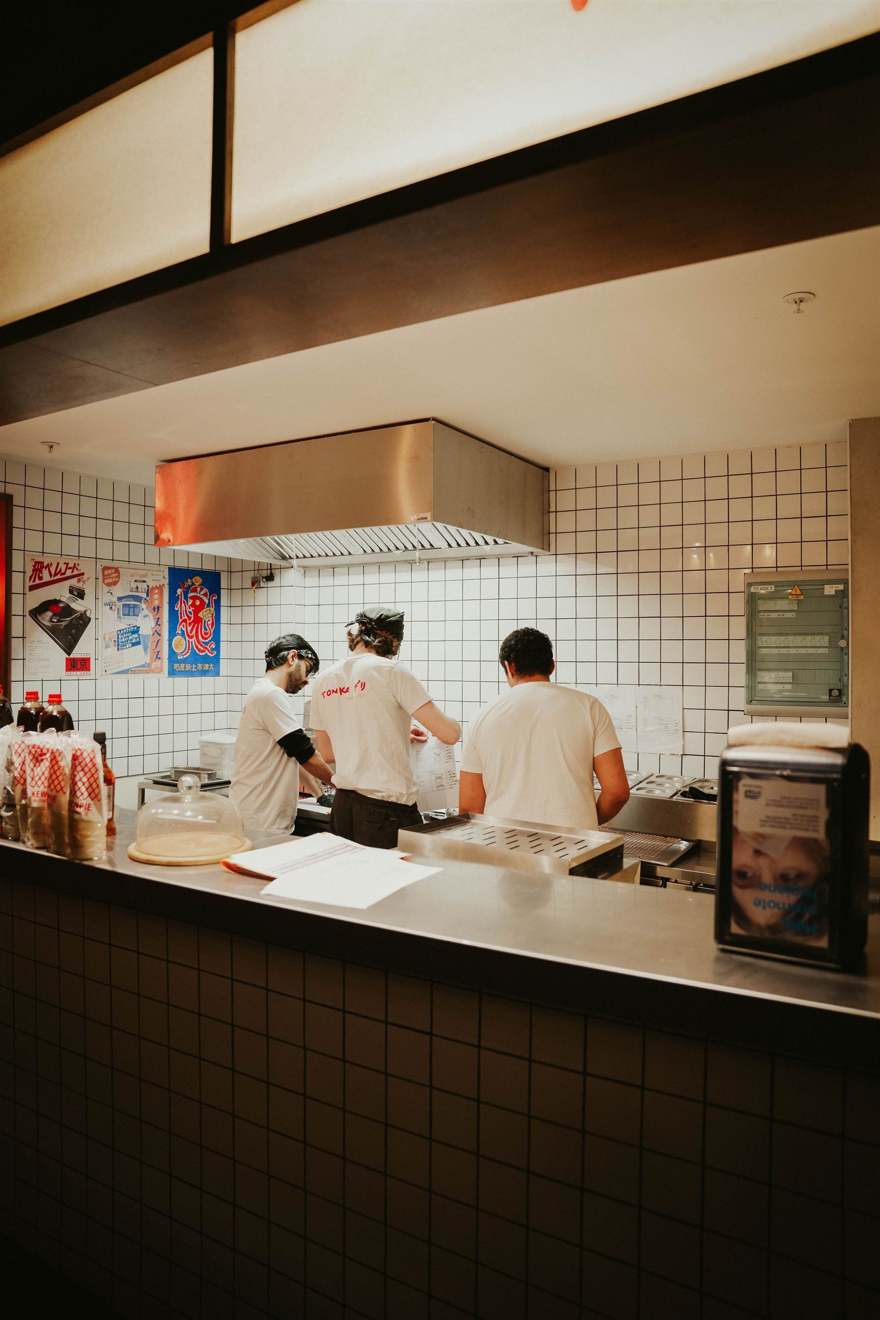 Cuisine professionnelle du projet Ratz équipée par Horecraft